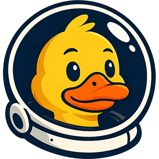 Harderue Studio astronaut duck