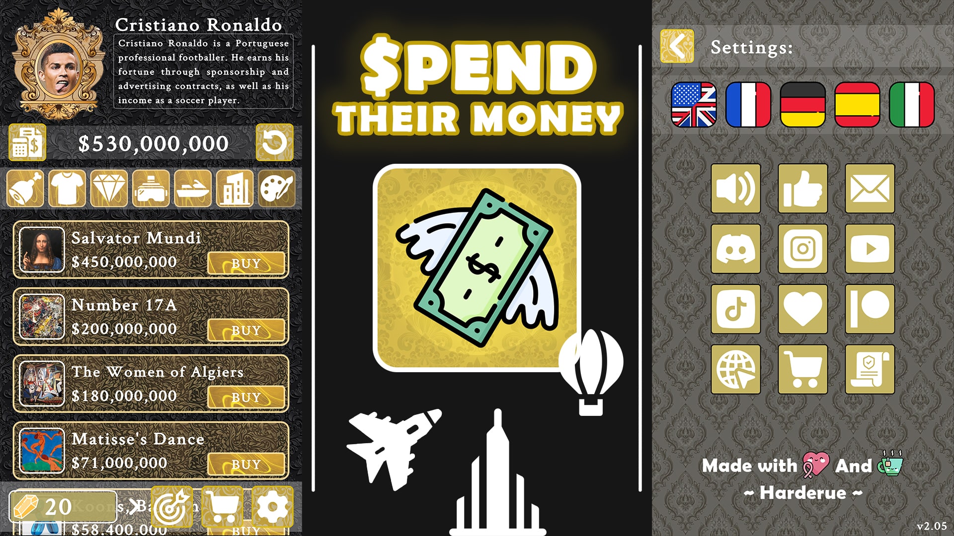 Spend Their Money - 1920 x 1080 Screen 3